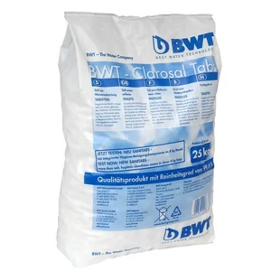 BWT Perla tablettázott regeneráló só vízlágyító berendezésekhez 25kg/zsák