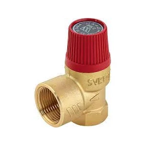 Biztonsági szelep 1/2"BM-1/2"BM, 2.5bar -  EN 12828