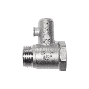 Biztonsági szelep Bojler 1/2"BM-1/2"KM, 6bar ISO 228