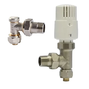 1/2" -16 Radiátorszelepszett Termosztatikus Sarok kivitelő
