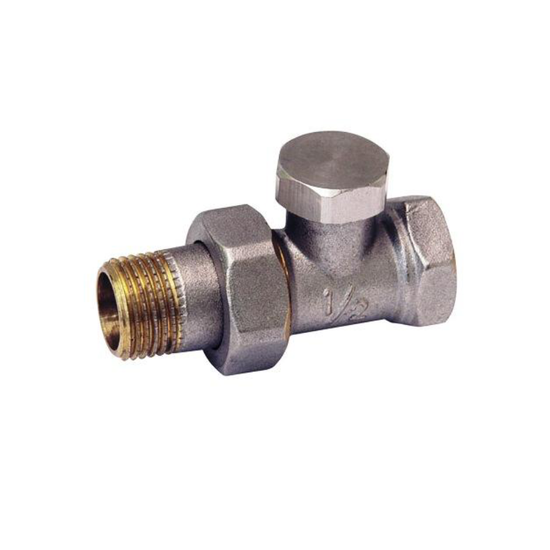 Radiátorszelep visszatérő szelep egyenes 3/4" VE-4308A-DN20