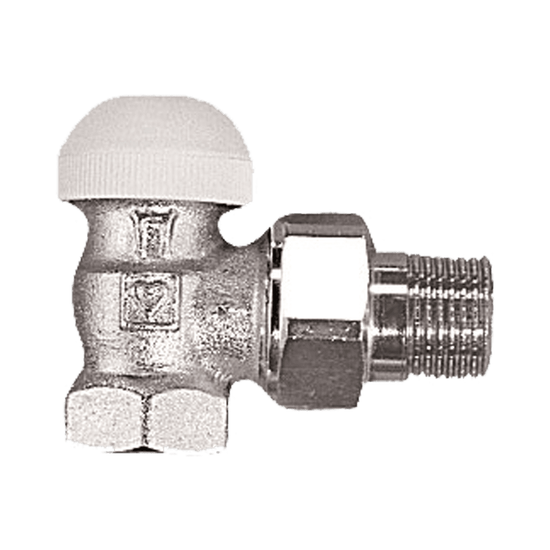 HERZ TS-90 termosztatikus radiátorszelep, sarok, 1/2”