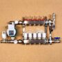 Kép 9/10 - Komplett padlófűtés Áramlásmérős osztó-gyűjtő  5 körös INOX testtel WILO  A energia besorolású szivattyúval, BY-passal