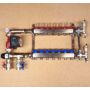 Kép 10/10 - STANDARD Komplett Padlófűtés osztó-gyűjtő modul, szivattyúval, 7 körös /rozsdamentes/ &quot;A&quot; szivattyúval szakaszoló elzáróval teljesen motorozható kivitel