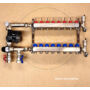 Kép 1/9 - STANDARD Komplett Padlófűtés osztó-gyűjtő modul, szivattyúval, 8 körös /rozsdamentes/