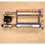 Kép 2/9 - STANDARD Komplett Padlófűtés osztó-gyűjtő modul, szivattyúval, 8 körös /rozsdamentes/ Grundfoss szivattyúval