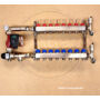 Kép 5/9 - STANDARD Komplett Padlófűtés osztó-gyűjtő modul, szivattyúval, 8 körös /rozsdamentes/ &quot;A&quot; szivattyúval
